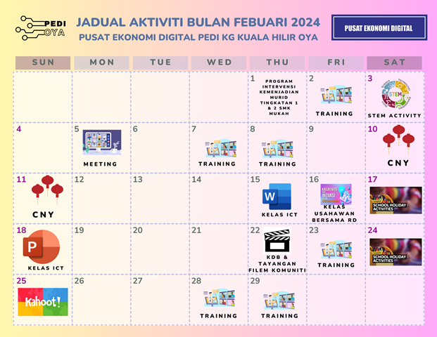 Modern January 2024 Planner Monthly Calendar